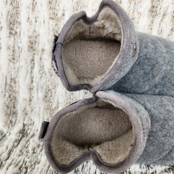 Ariat "Bootie Slipper" Grey Southwestern Aztec Pattern | Women's Size 6.5 - 7 - Picture 8 of 12